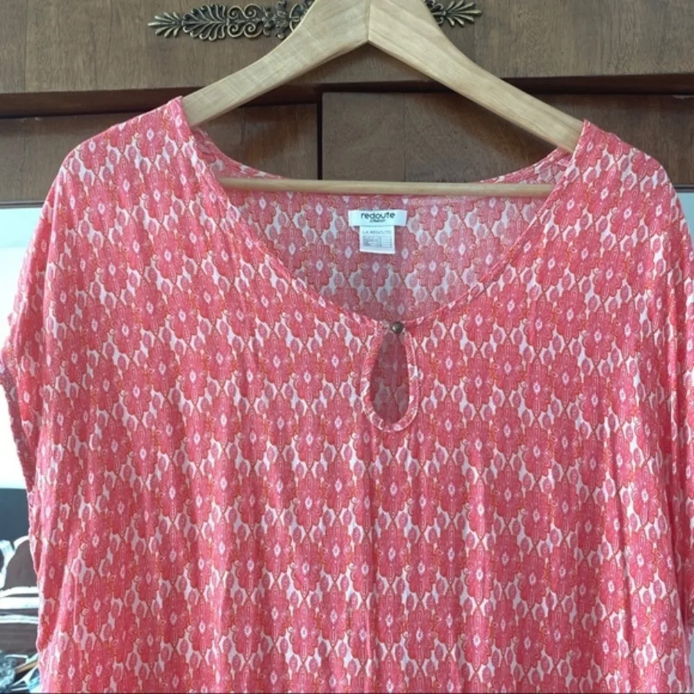 Dress pink La Redoute 16 short sleeves - Picture 2 of 5